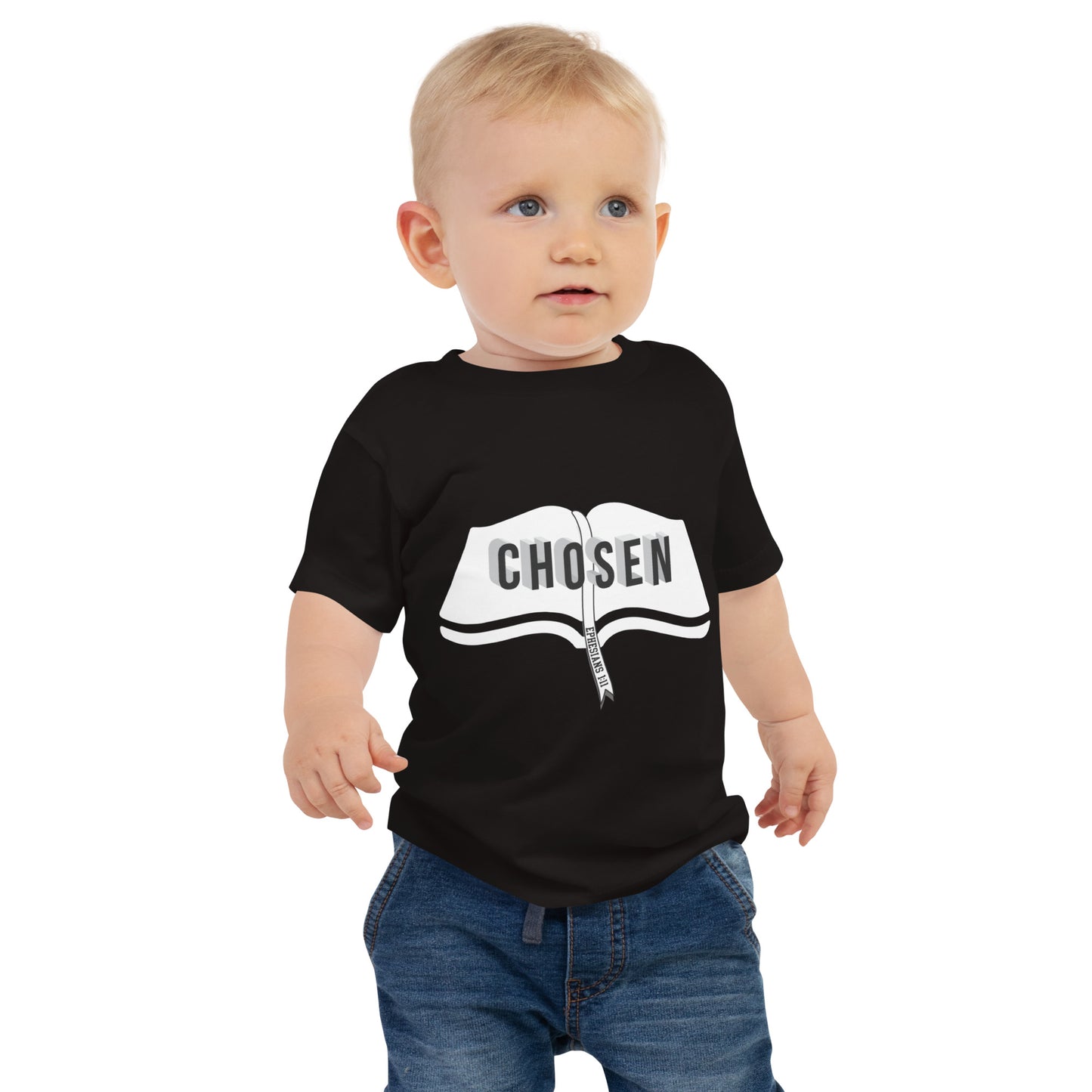 Comfortable Christian baby tee perfect for church