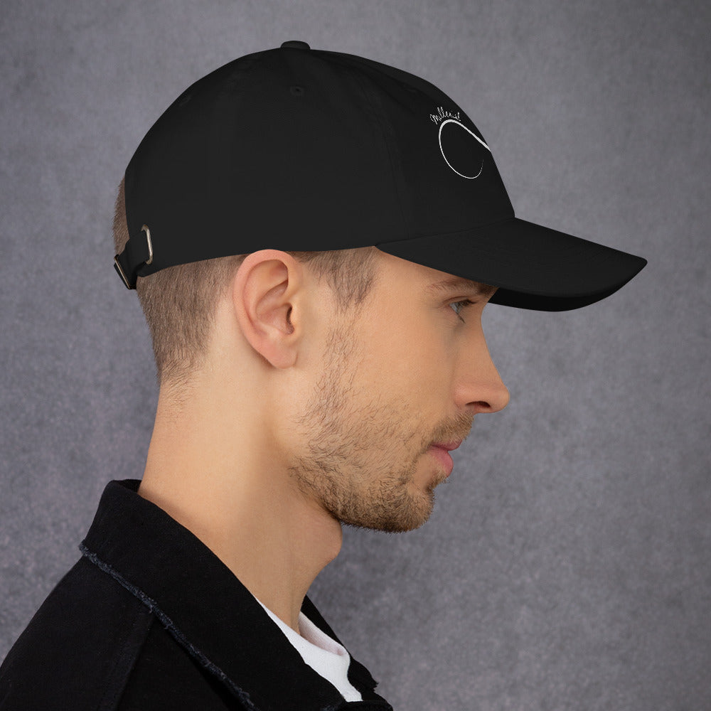 Christian dad hat with adjustable strap and curved visor for casual wear