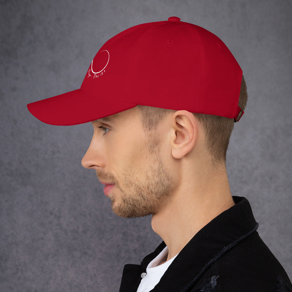 Christian streetwear dad hat made from chino cotton twill