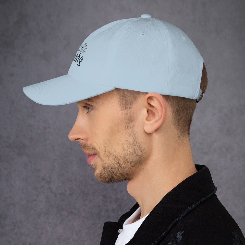 Christian streetwear dad hat made from chino cotton twill