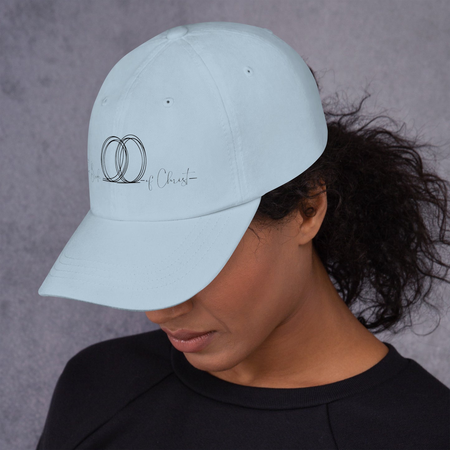 Faith-based chino twill hat perfect for casual Christian wear