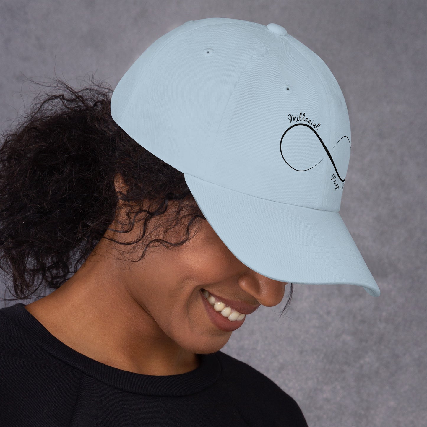 Unisex Christian hat with breathable eyelets and soft fit