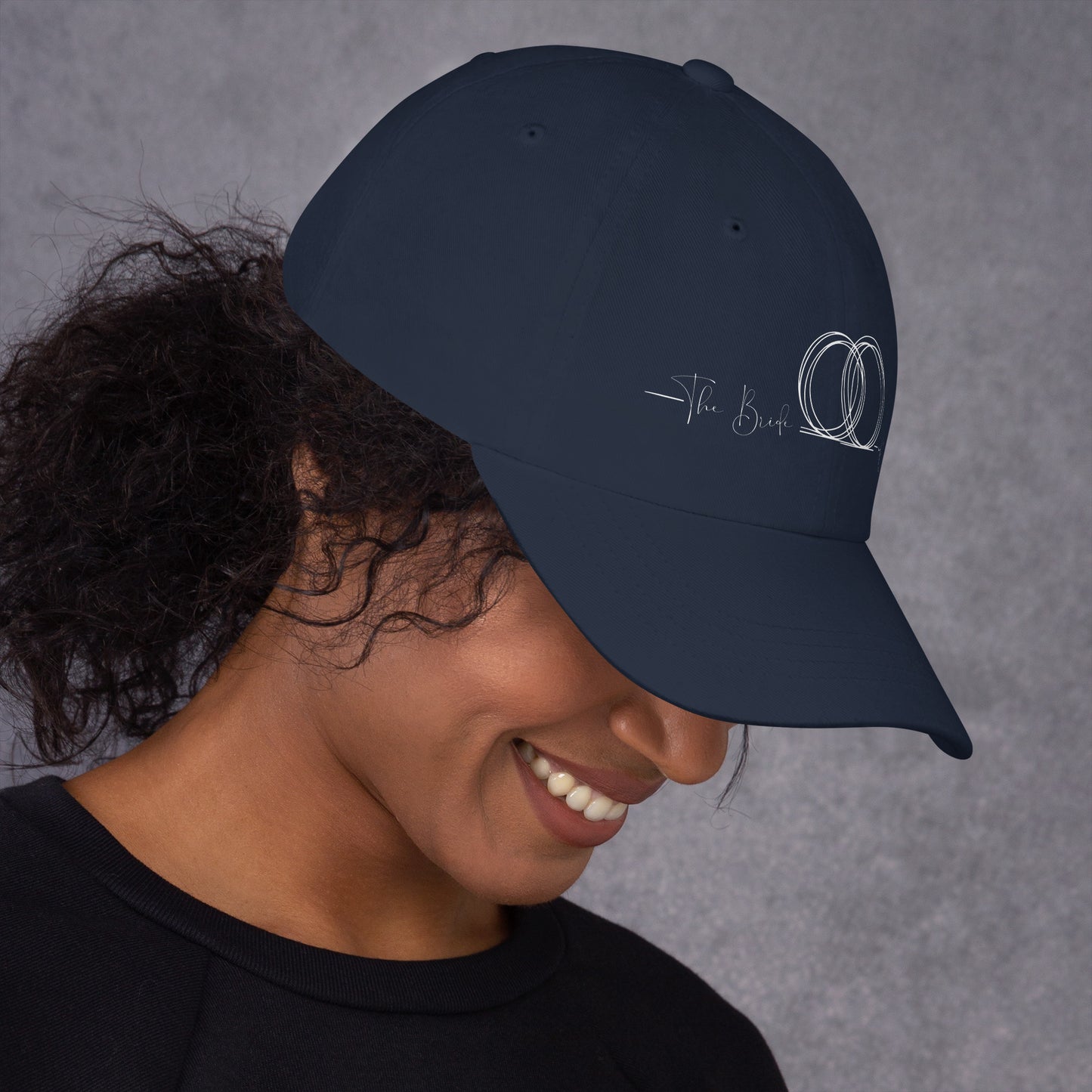 Low-profile Christian cotton twill cap for men and women