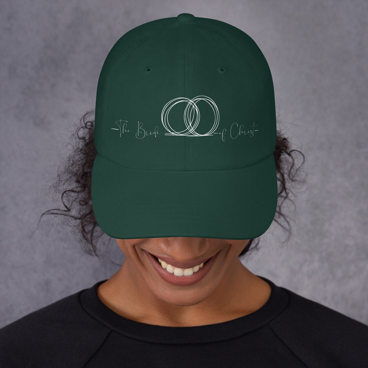 Faith-based chino twill hat perfect for casual Christian wear