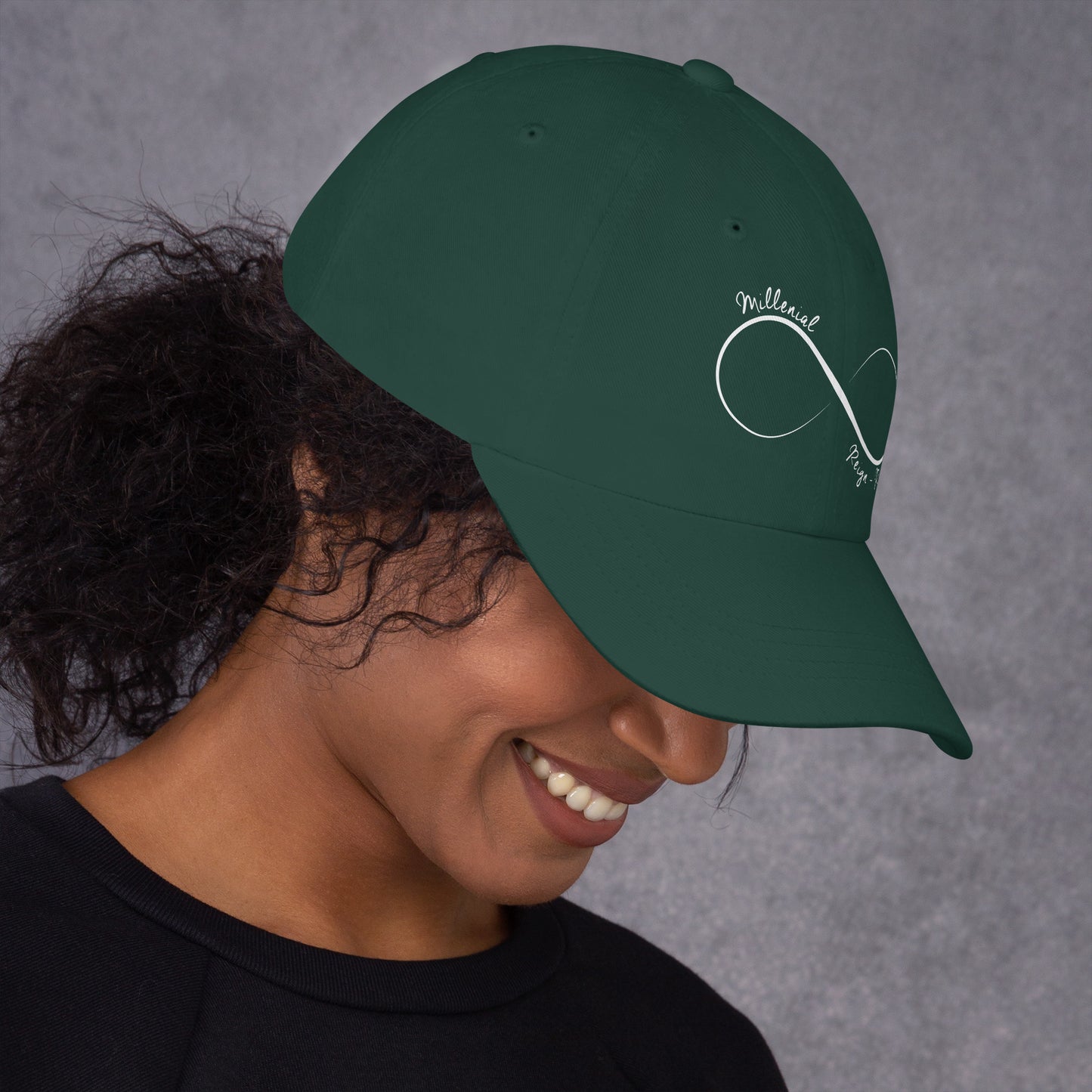 Unisex Christian hat with breathable eyelets and soft fit