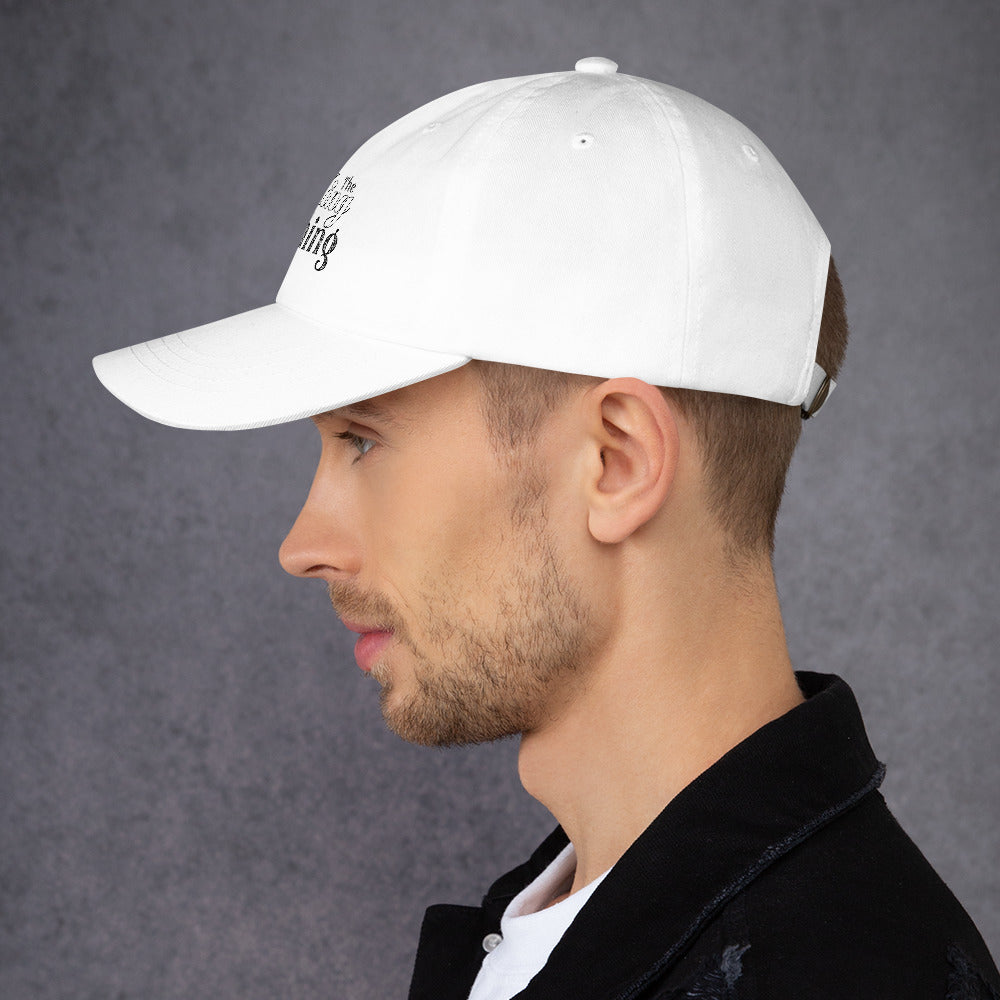 Comfortable low-profile Christian hat perfect for casual outfits and church events