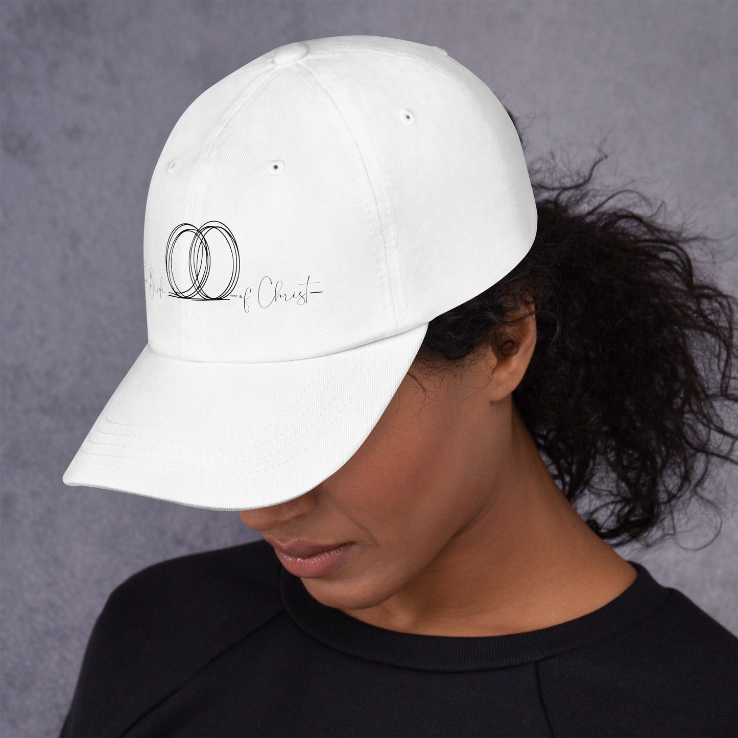 Adjustable Christian hat for church outings, youth events, and daily wear