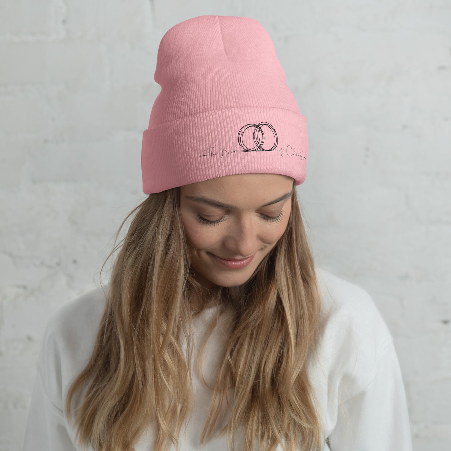 Faith-based unisex beanie perfect for church, youth groups, and winter wear
