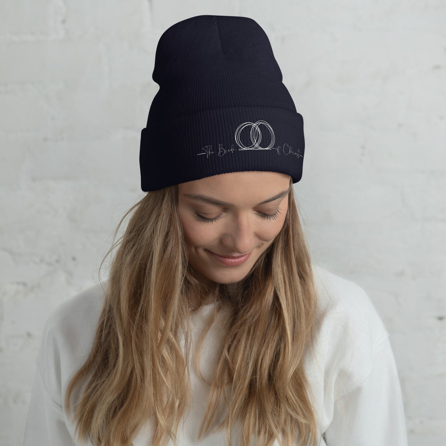 Faith-based unisex beanie perfect for church, youth groups, and winter wear