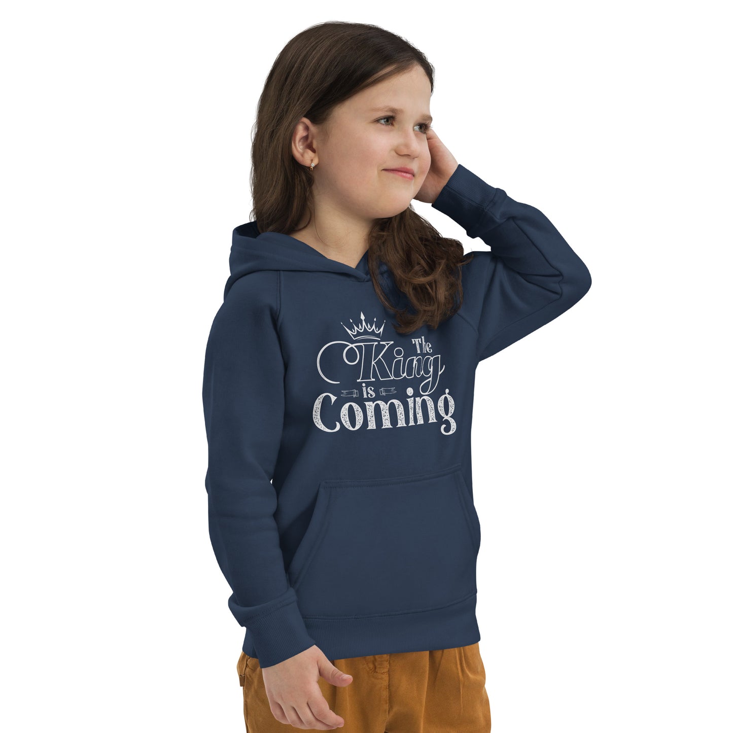 Soft organic cotton Christian hoodie for church and everyday wear