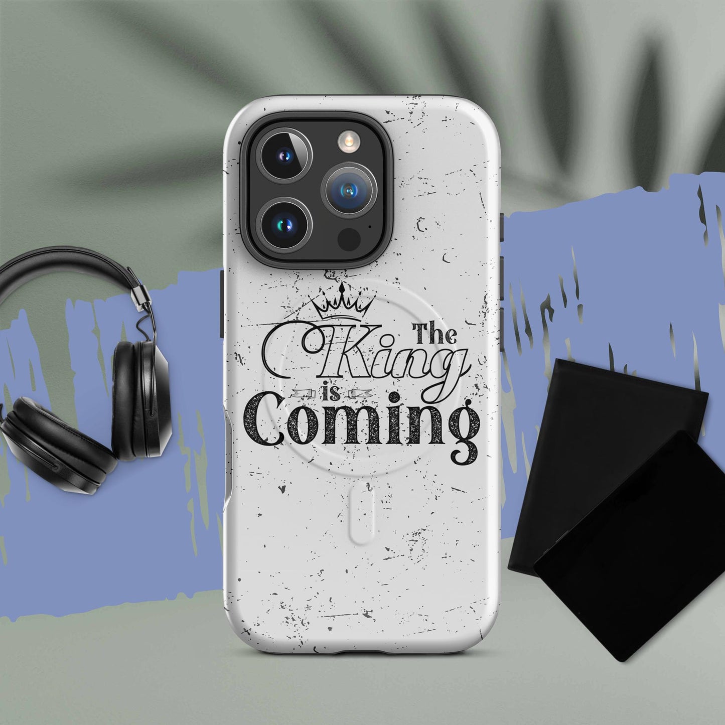Faith-inspired protective MagSafe® iPhone® case with impact-resistant design