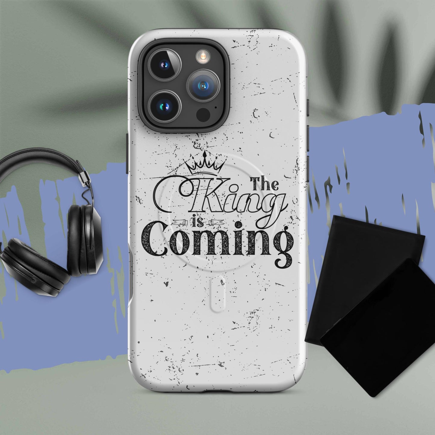 Faith-inspired protective MagSafe® iPhone® case with impact-resistant design