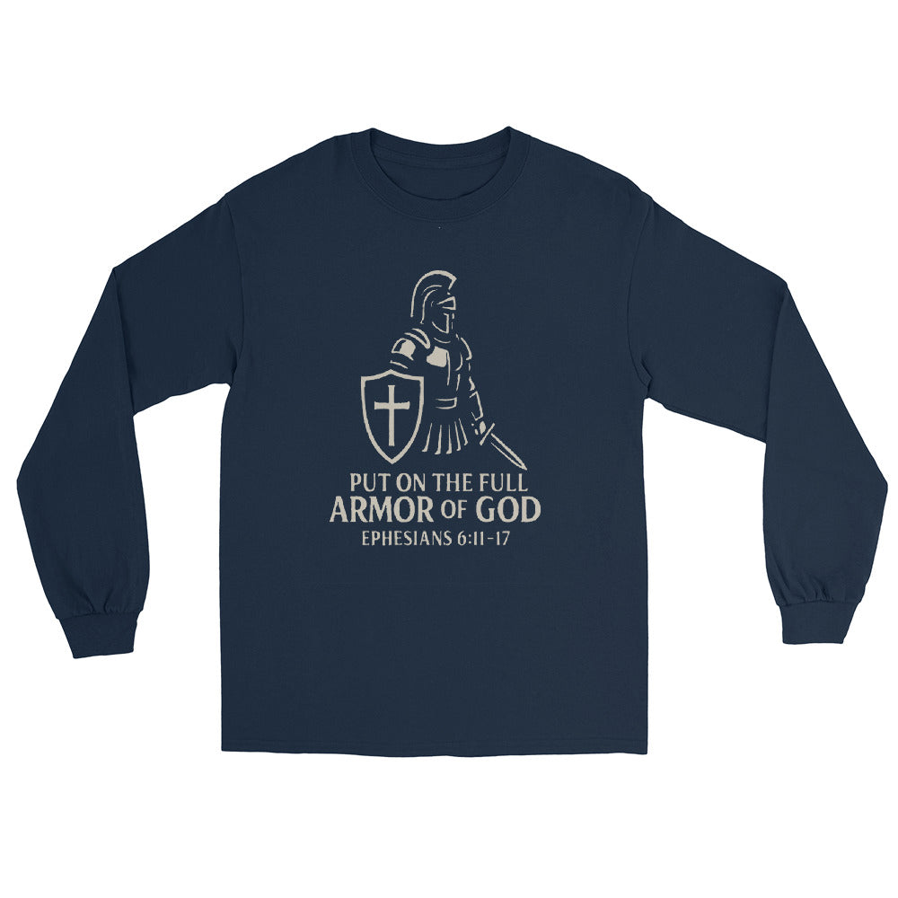 Men’s 100% cotton long sleeve shirt in classic fit