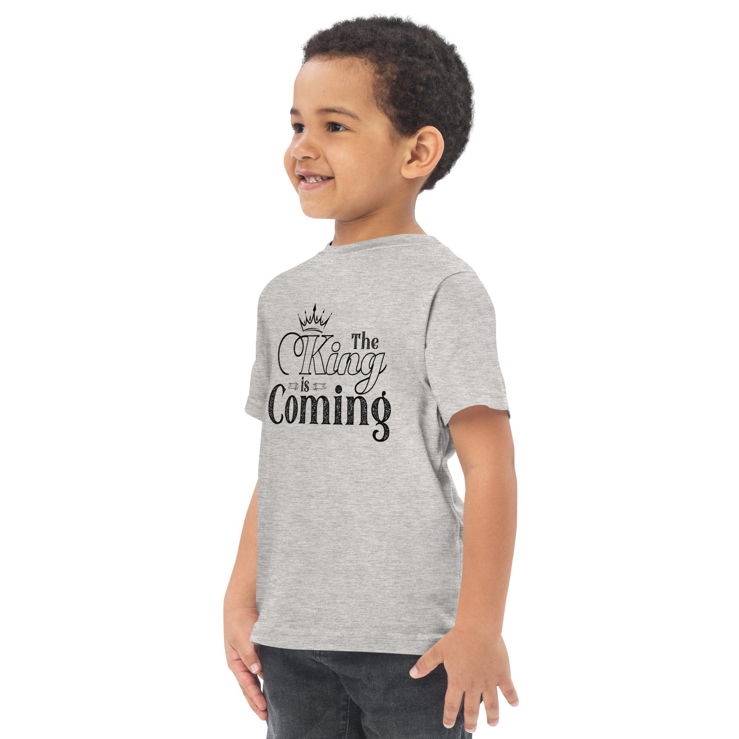 Christian toddler jersey tee for Sunday school and family events