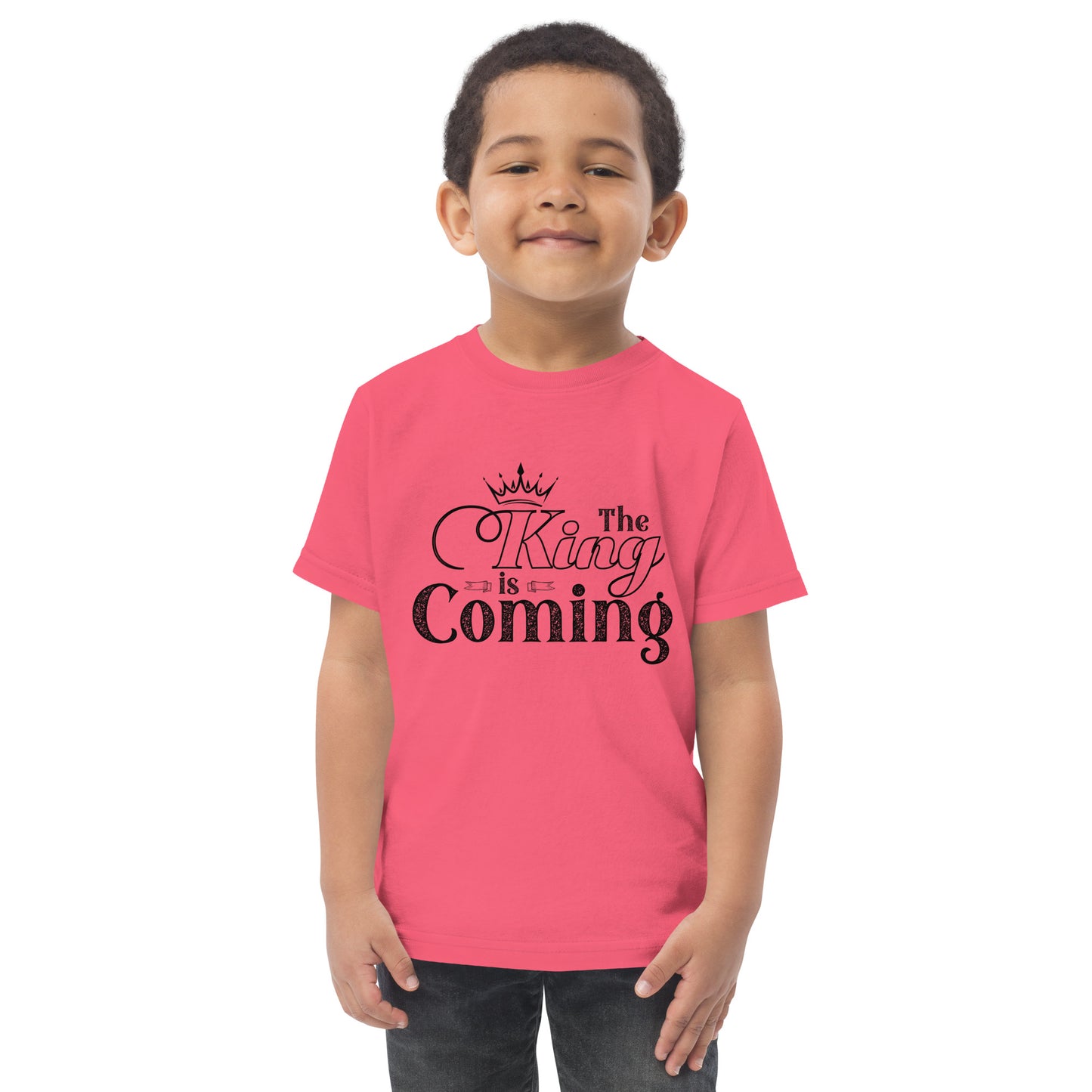 Christian toddler t-shirt in soft cotton jersey fabric