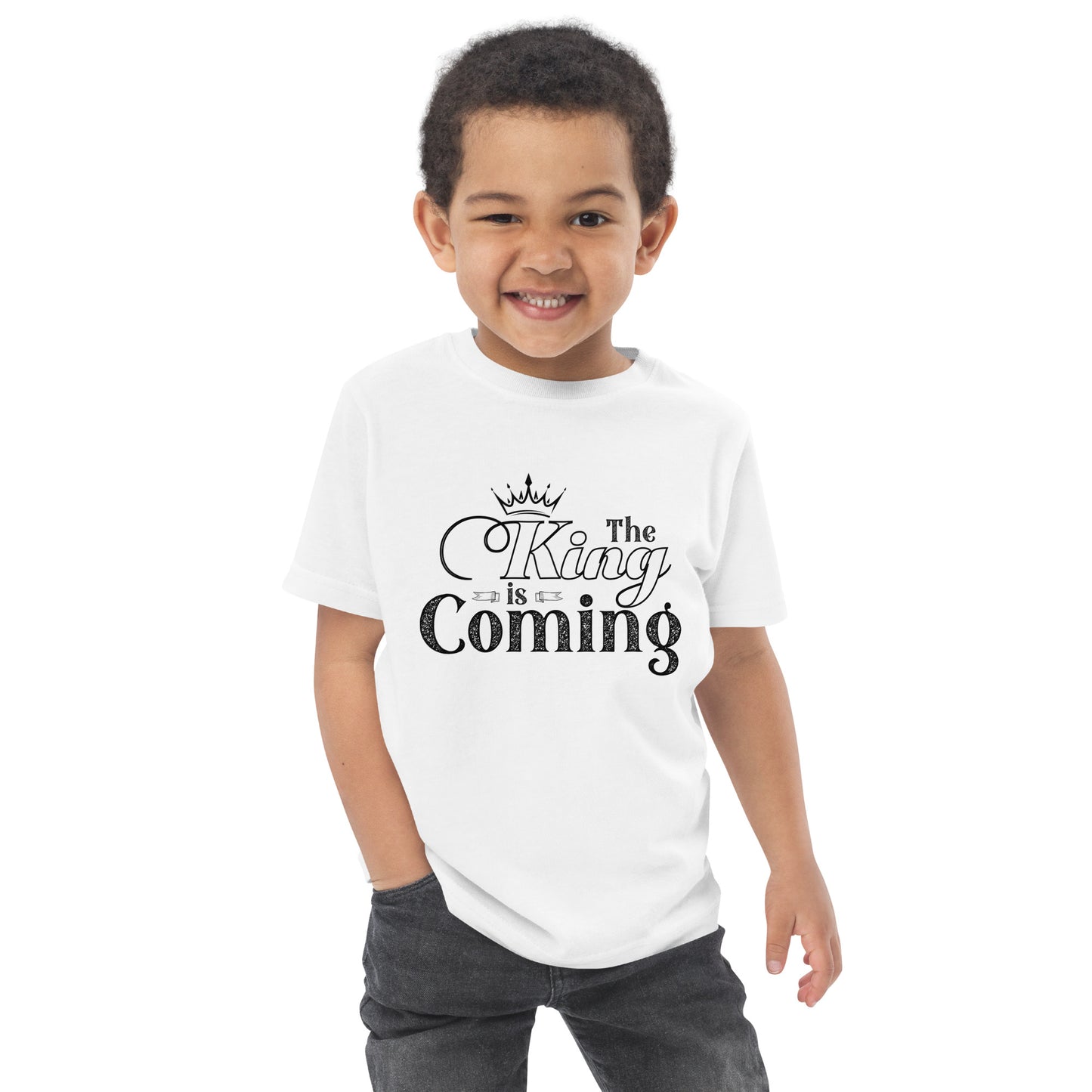 Faith-based toddler t-shirt perfect for church and play