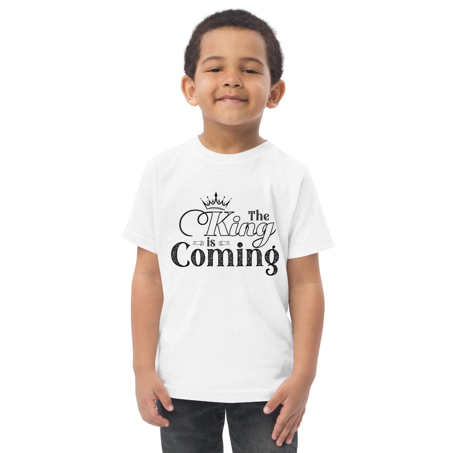 Christian toddler t-shirt in soft cotton jersey fabric