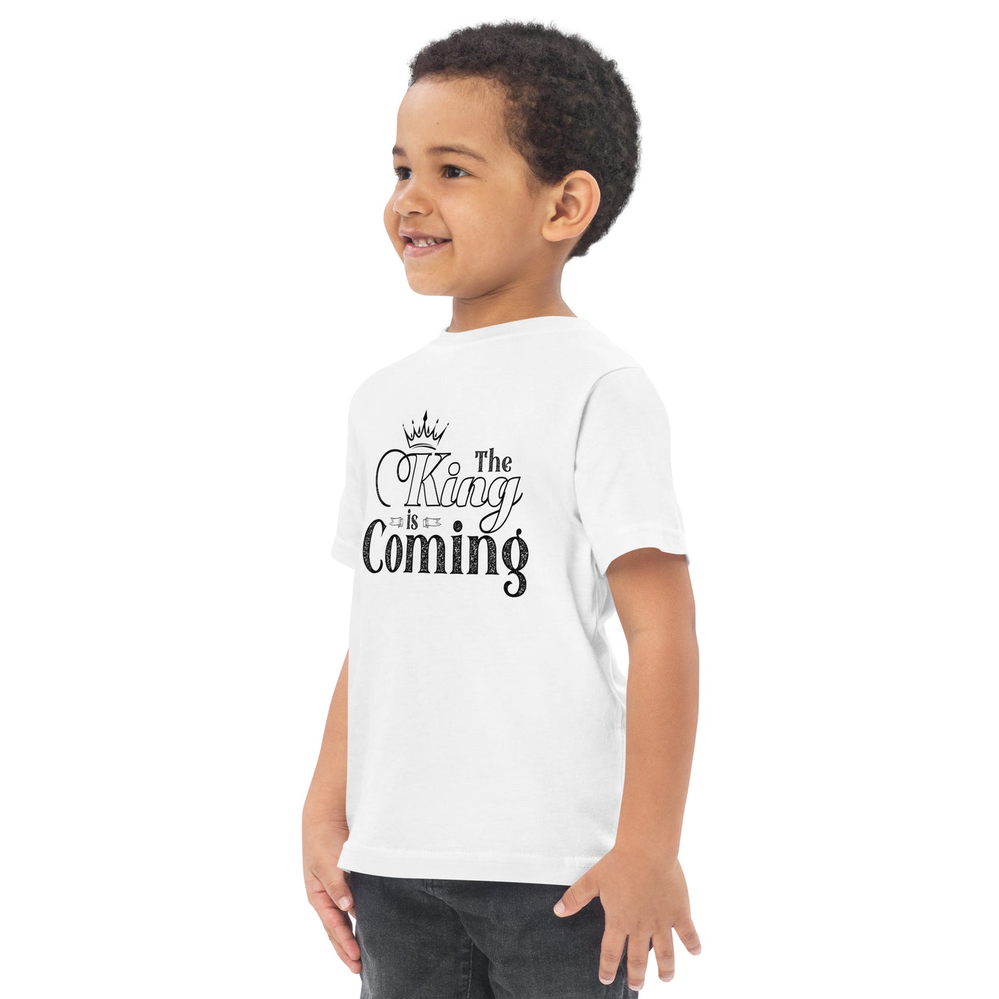 Faith-based toddler t-shirt perfect for church and play
