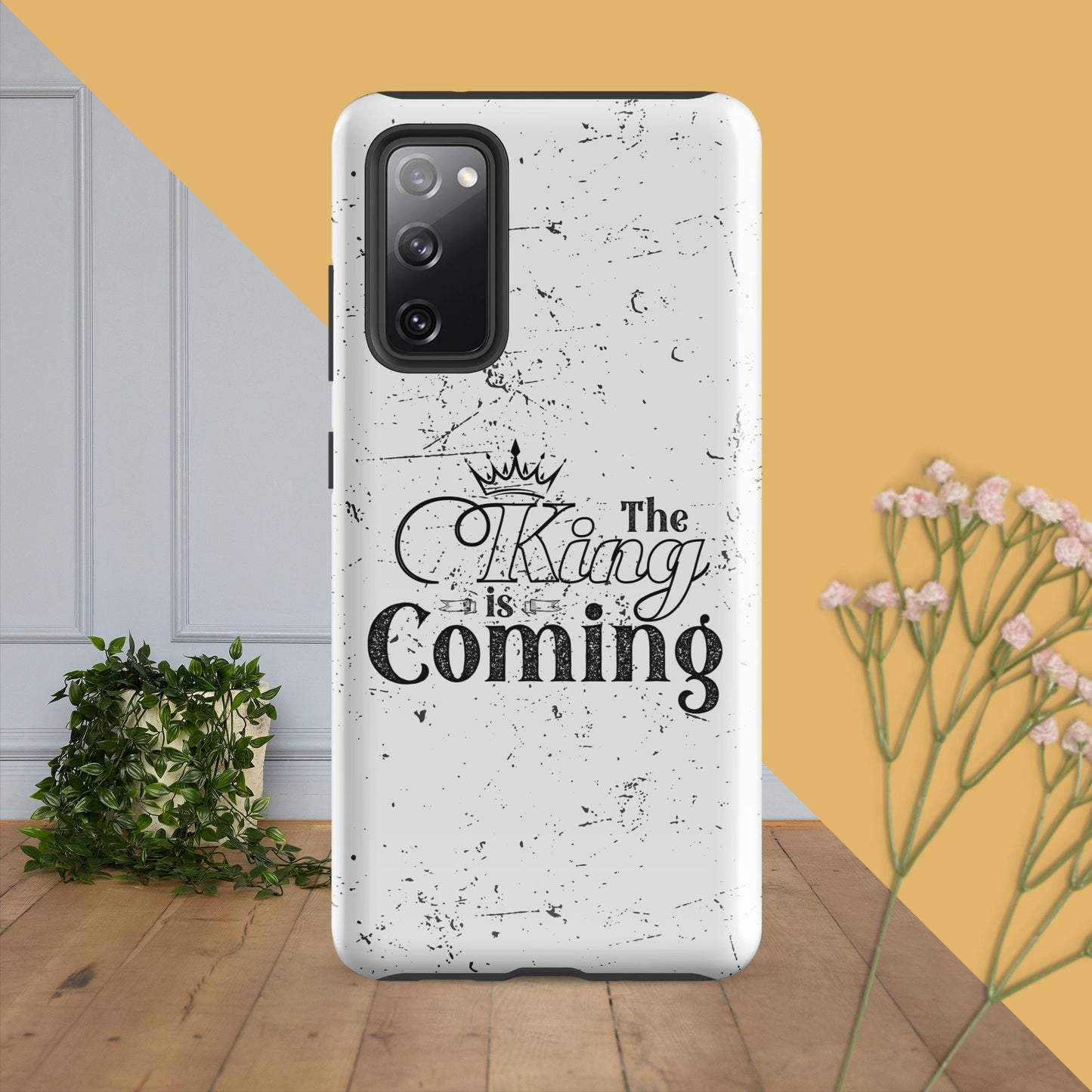 Christian Samsung tough case with dual-layer shock-absorbing protection