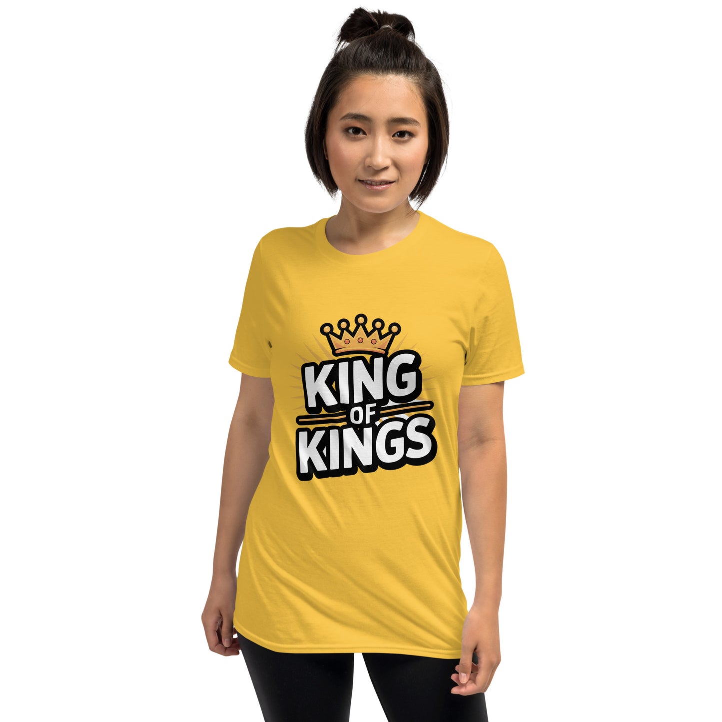 Religious scripture tee proclaiming Jesus as King