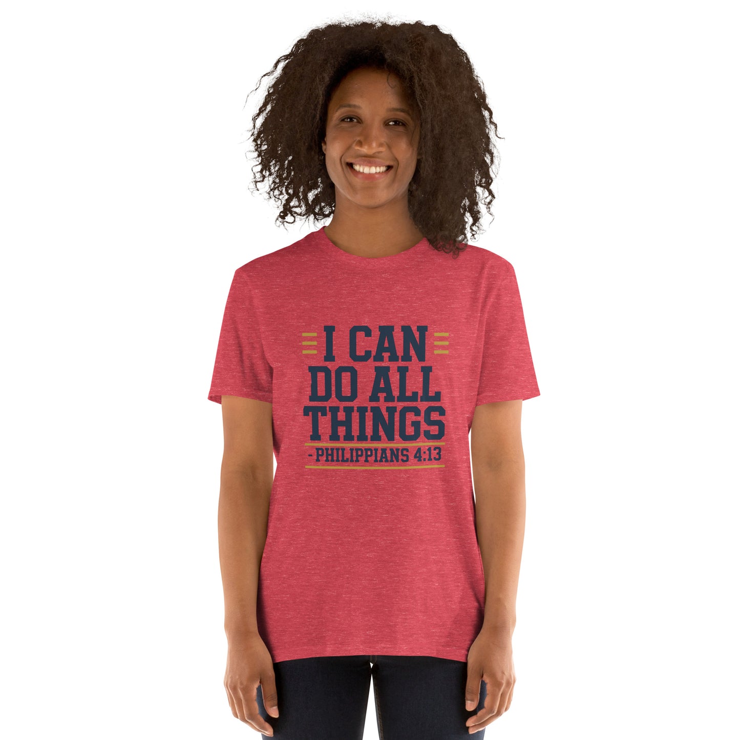 Women’s Christian t-shirt I Can Do All Things Philippians 4:13