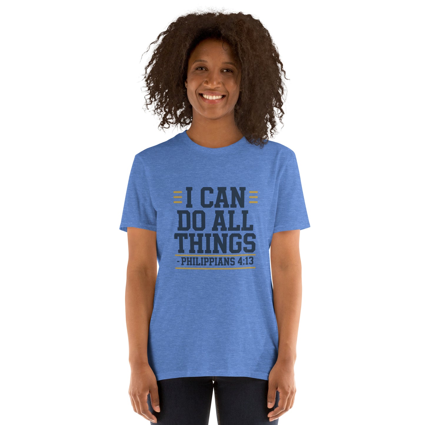 Women’s Christian t-shirt I Can Do All Things Philippians 4:13