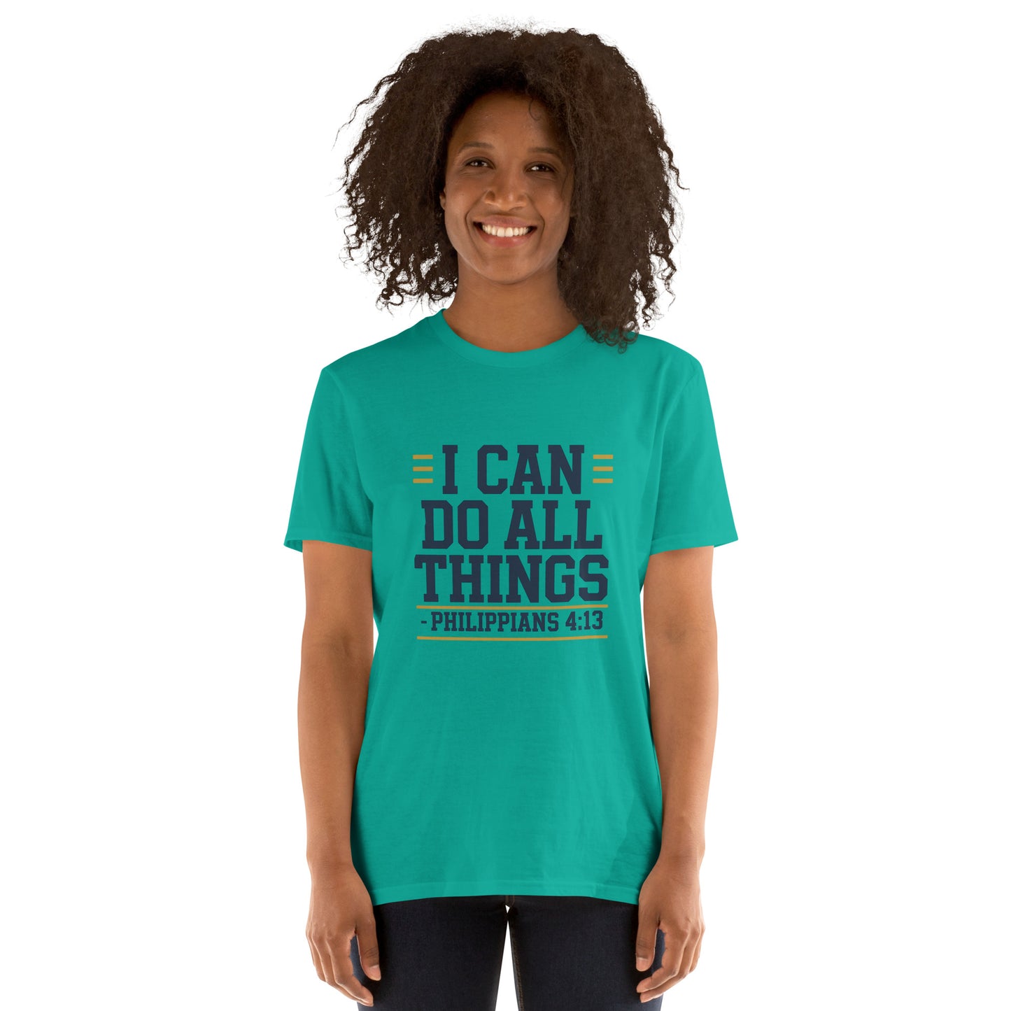 Women’s Christian t-shirt I Can Do All Things Philippians 4:13
