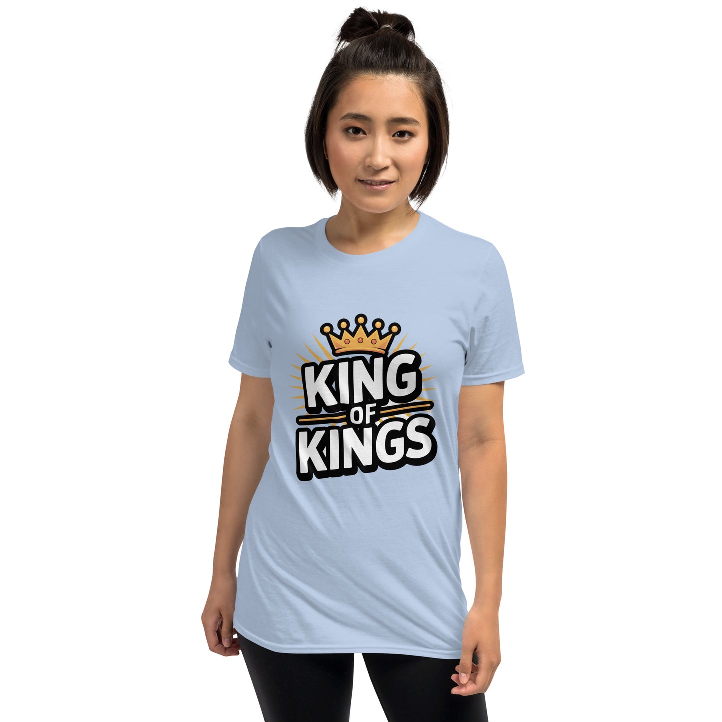 Religious scripture tee proclaiming Jesus as King