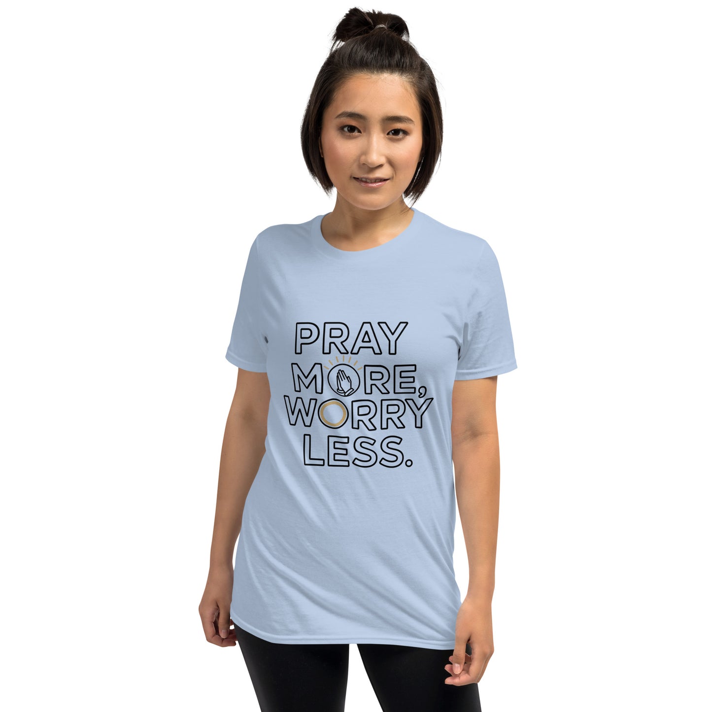 Faith-based women’s short-sleeve prayer tee
