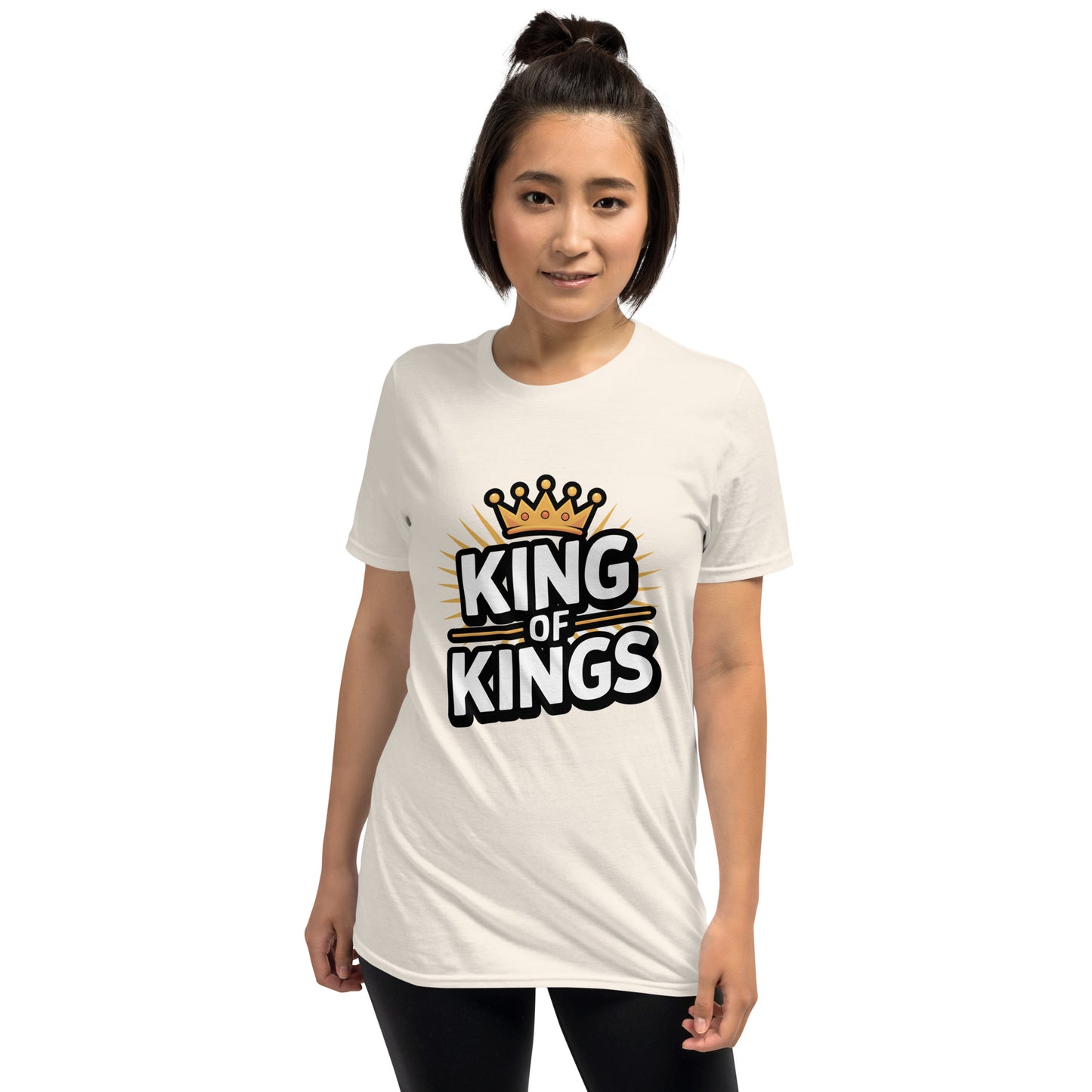 Religious scripture tee proclaiming Jesus as King