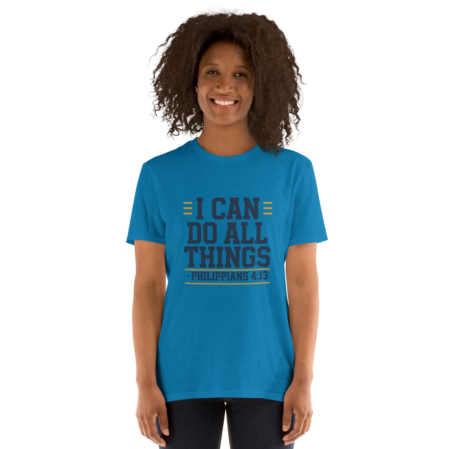 Women’s Christian t-shirt I Can Do All Things Philippians 4:13