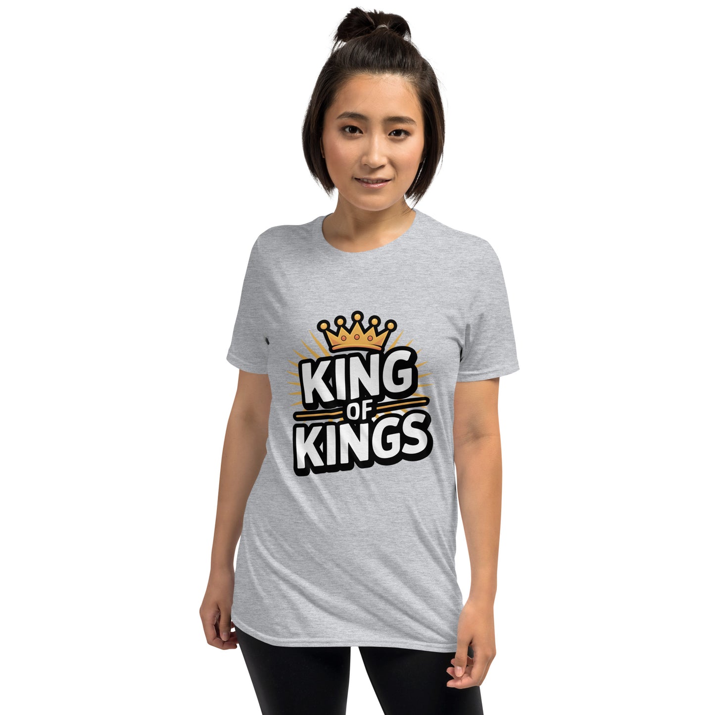 Religious scripture tee proclaiming Jesus as King