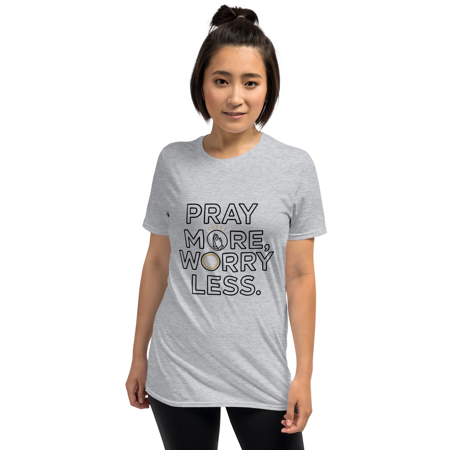Faith-based women’s short-sleeve prayer tee