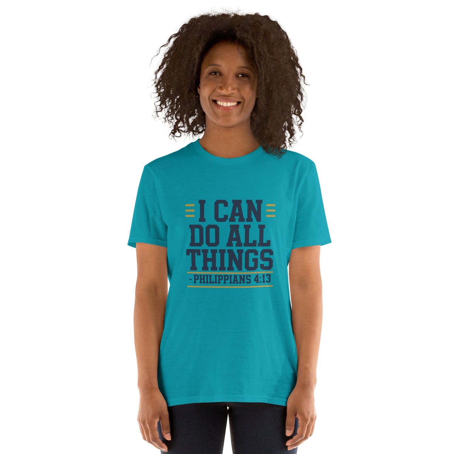 Women’s Christian t-shirt I Can Do All Things Philippians 4:13
