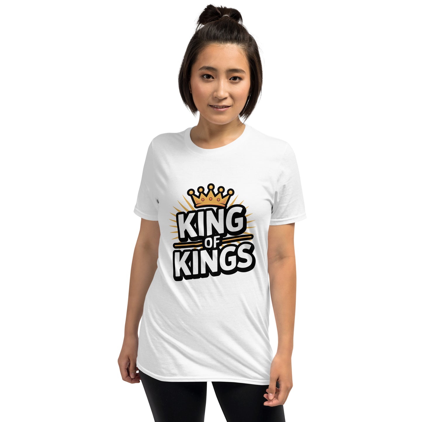 Religious scripture tee proclaiming Jesus as King