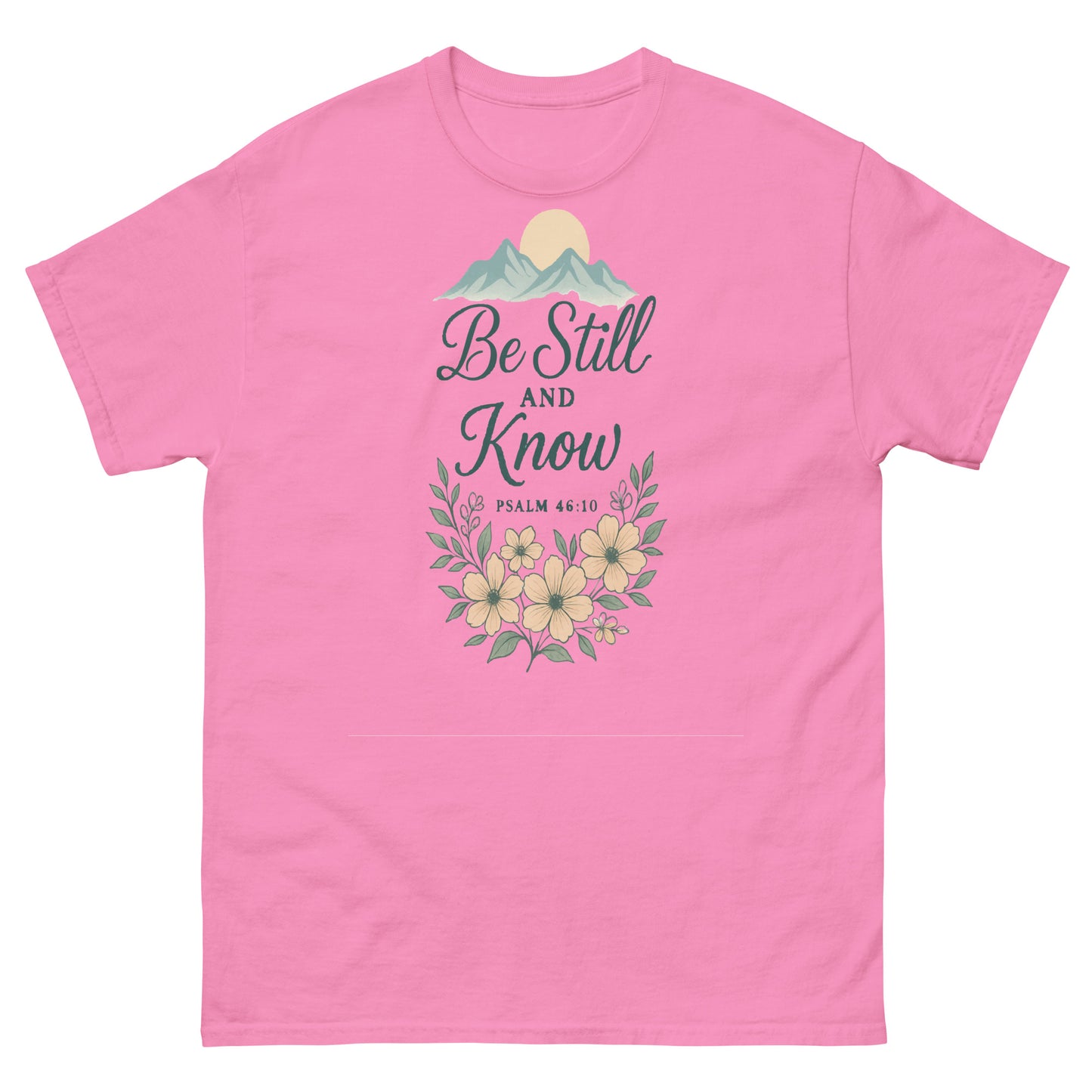 Psalm 46:10 Bible verse shirt