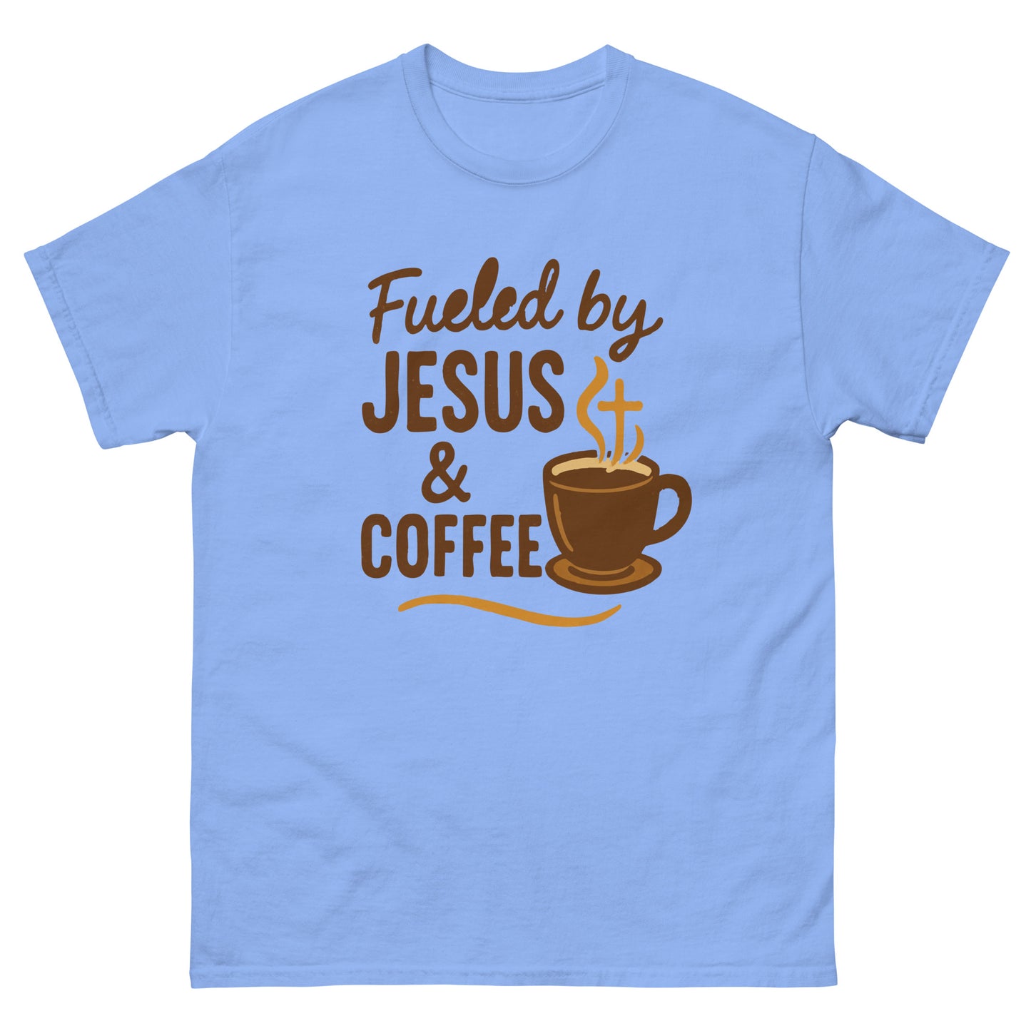 Christian t-shirt with clean structured fit