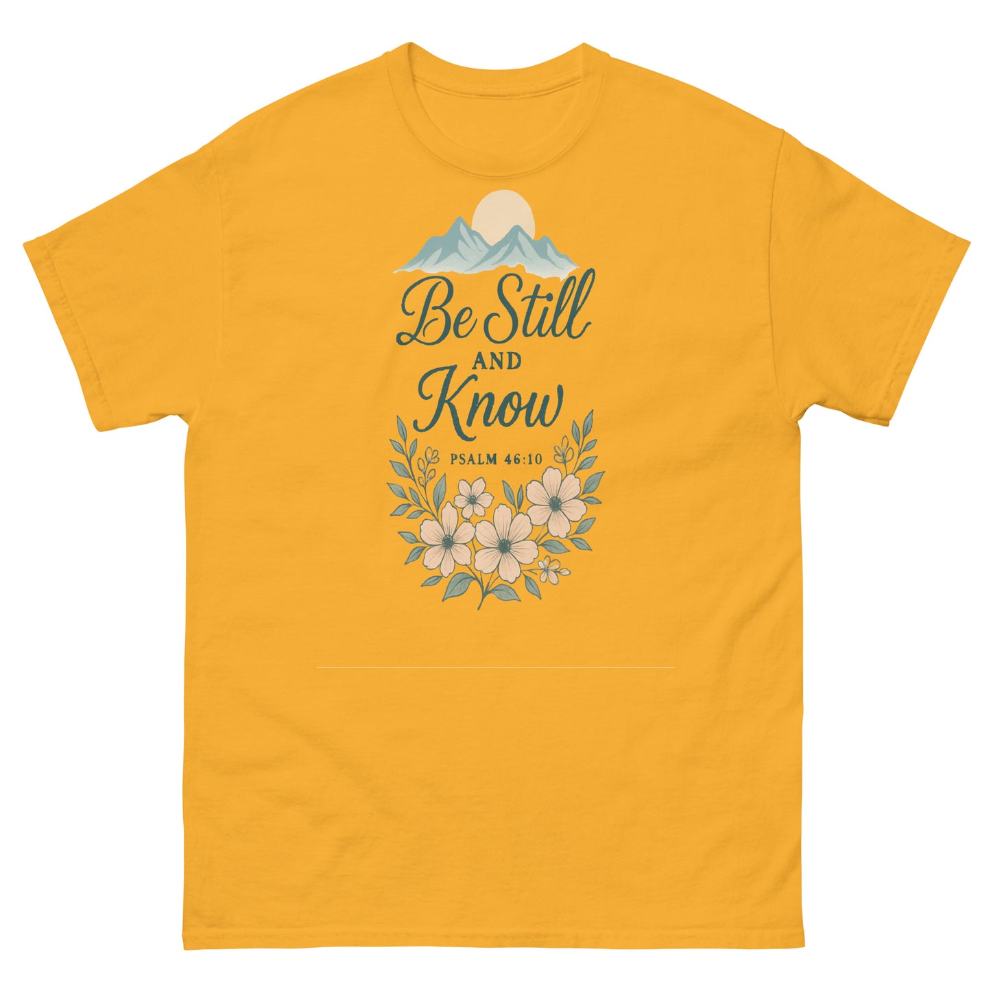 Psalm 46:10 Bible verse shirt