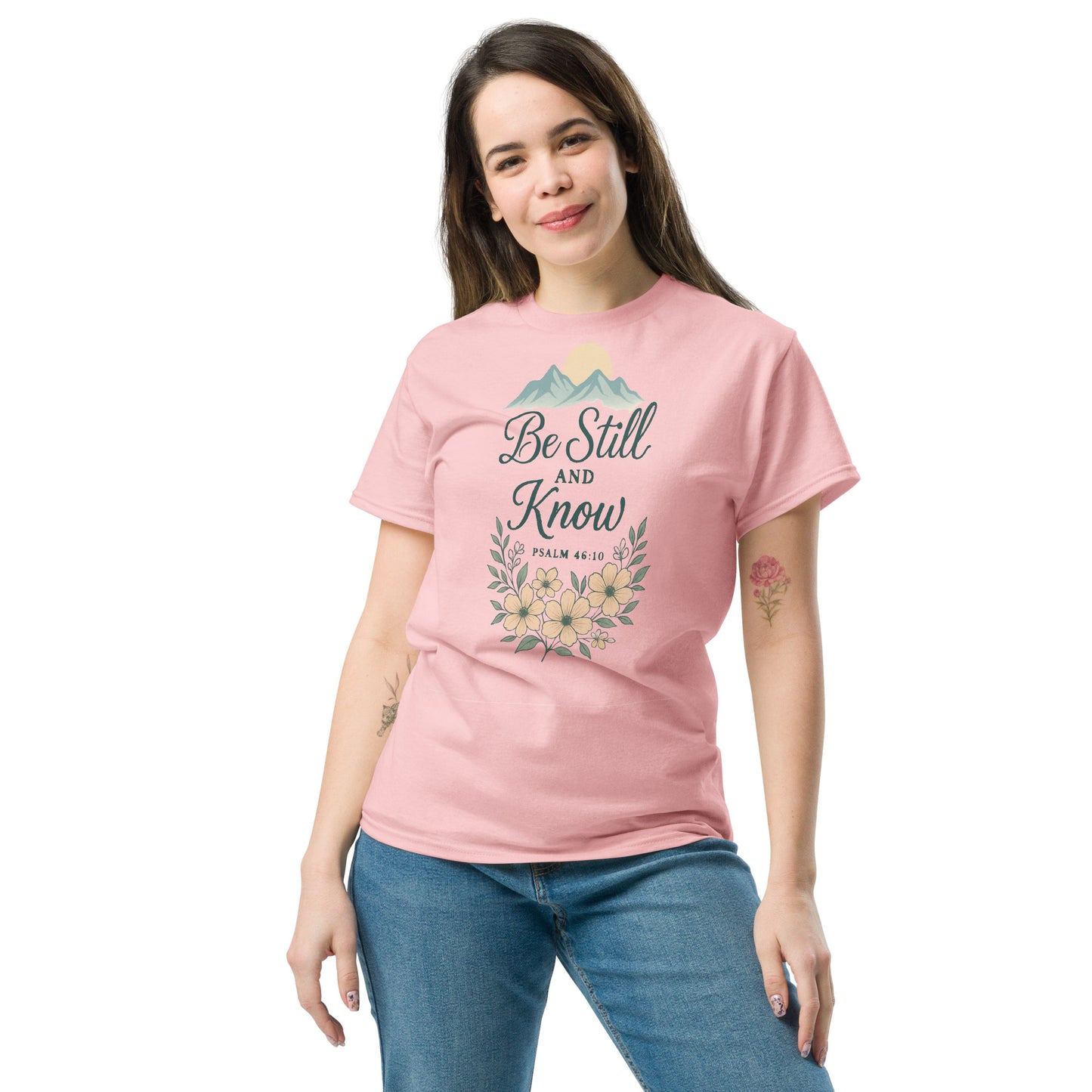 Psalm 46:10 Bible verse shirt