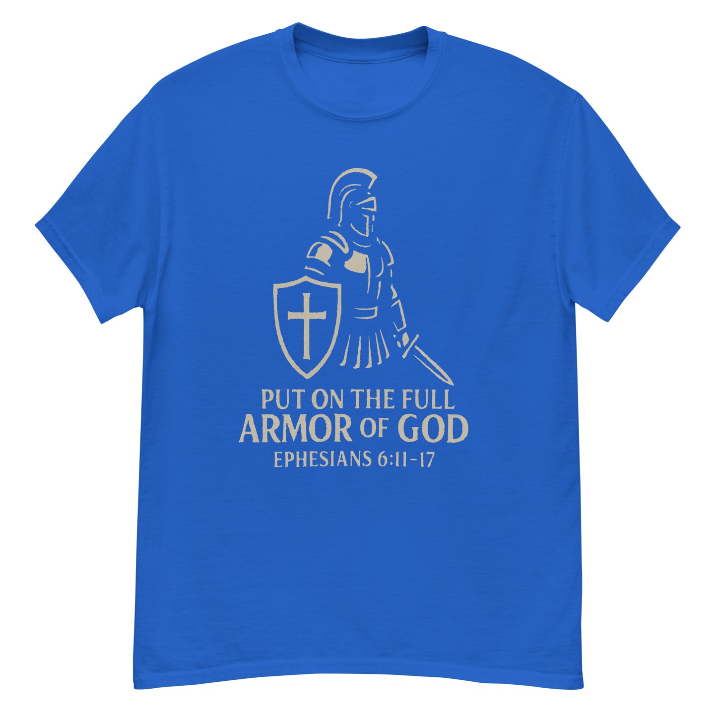 Inspirational Christian tee full armor of God