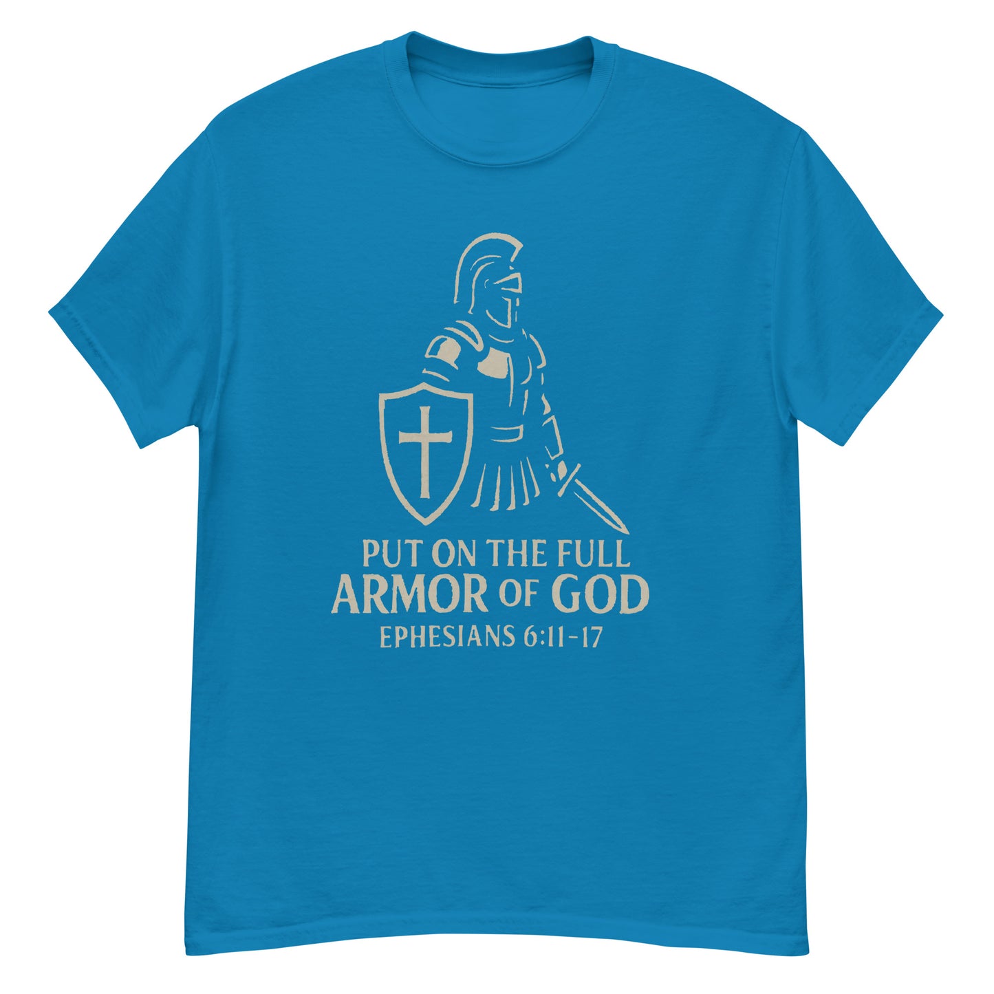 Inspirational Christian tee full armor of God