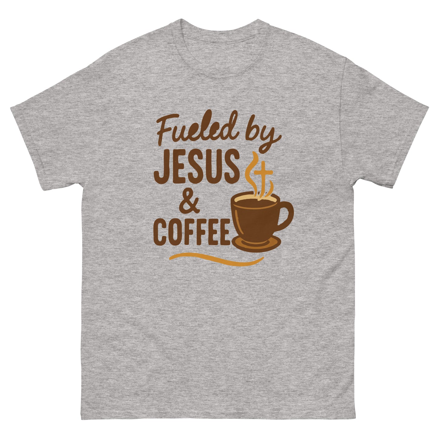 Christian t-shirt with clean structured fit