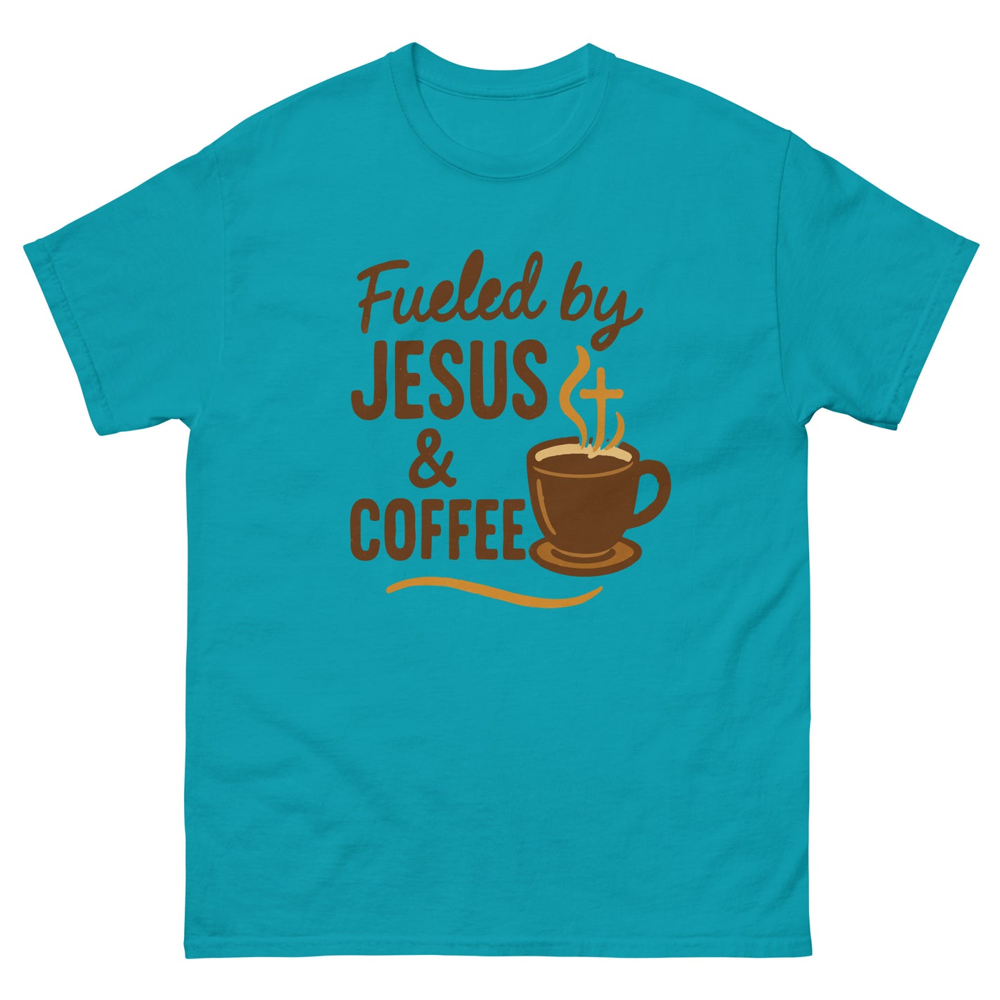 Christian t-shirt with clean structured fit