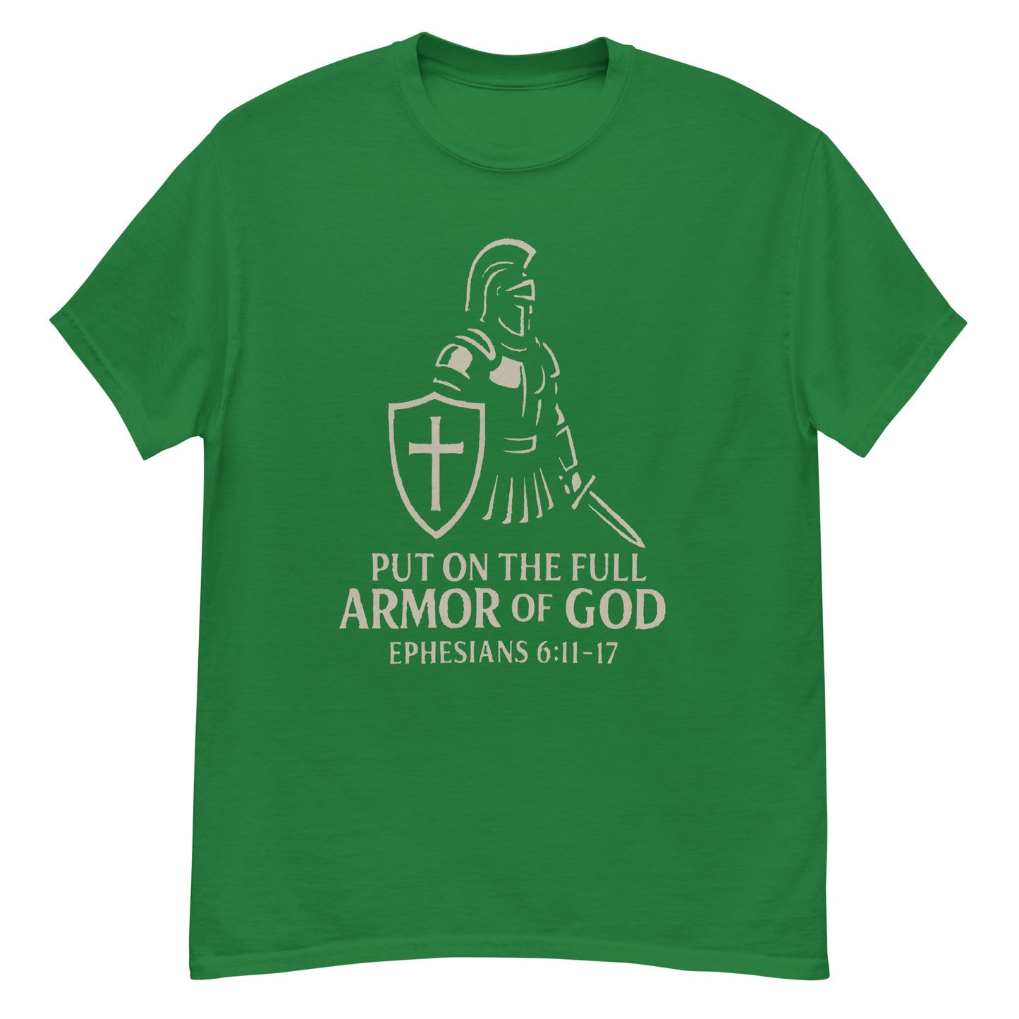Inspirational Christian tee full armor of God