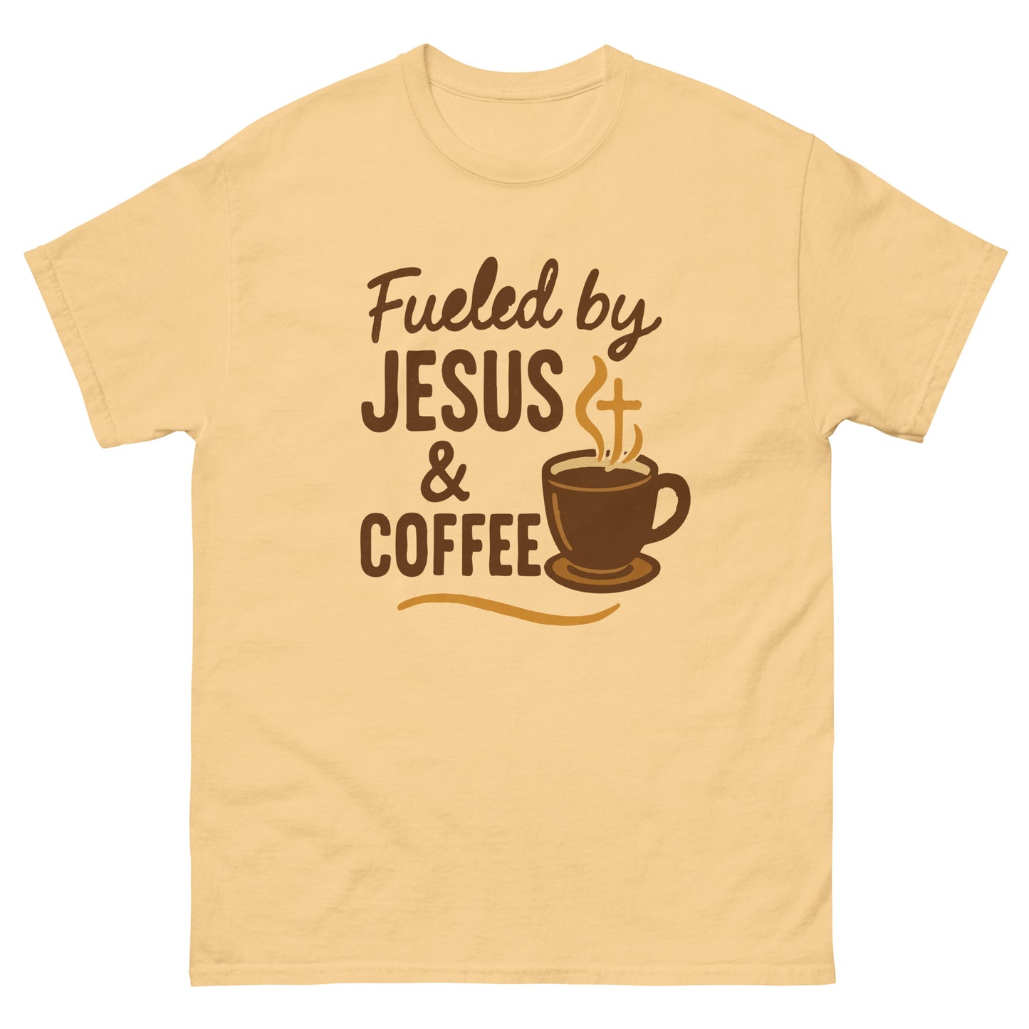 Christian t-shirt with clean structured fit