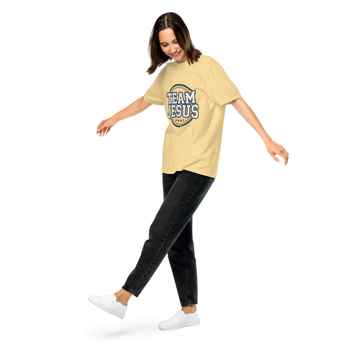 Bible verse shirt for women Team Jesus Christian apparel