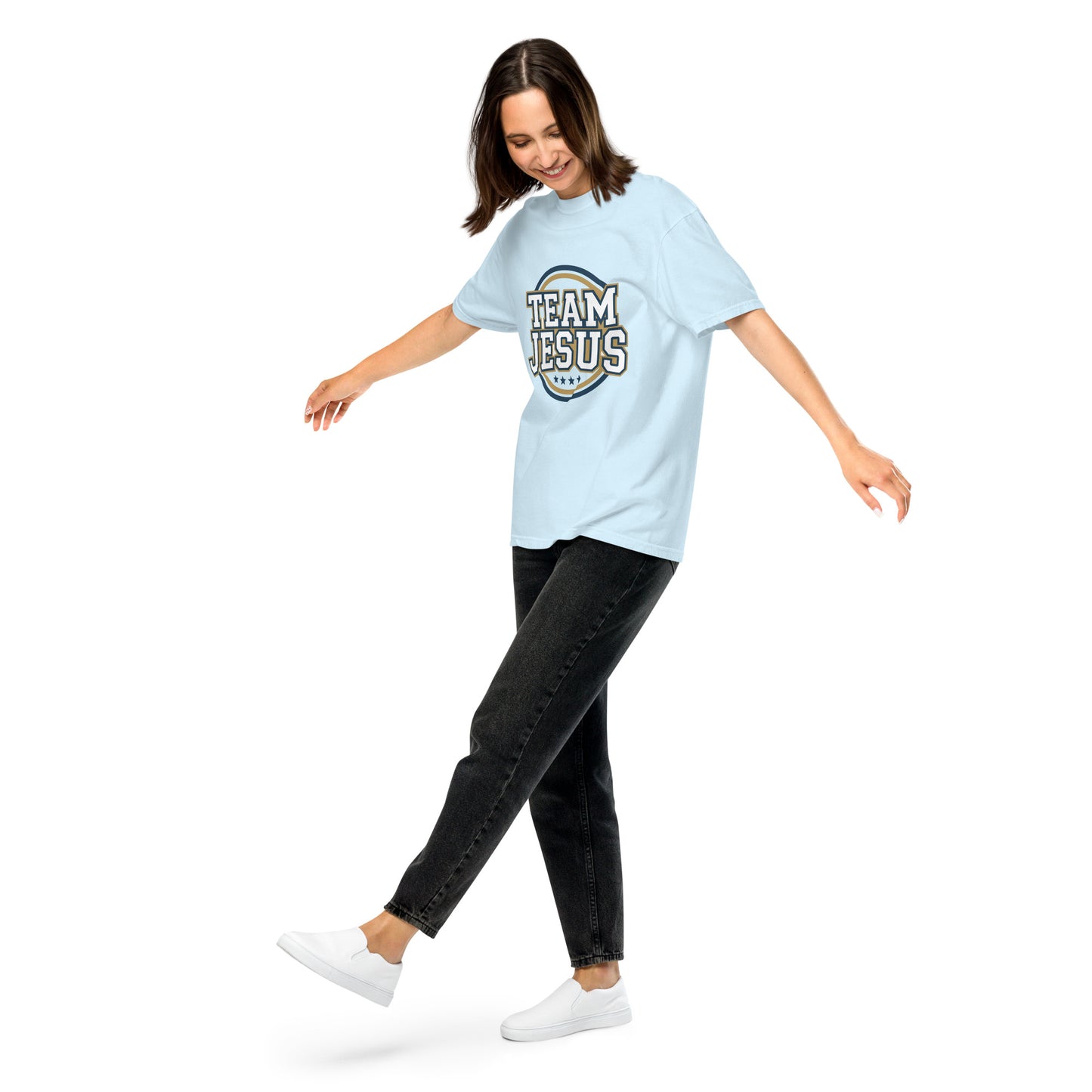 Bible verse shirt for women Team Jesus Christian apparel