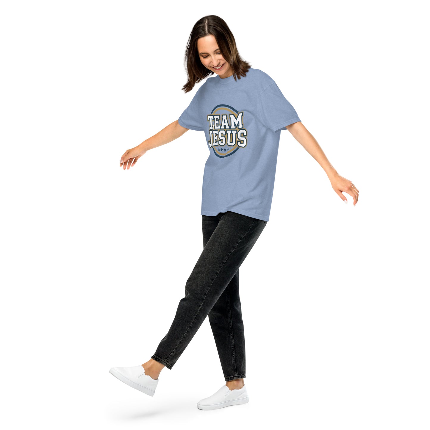 Bible verse shirt for women Team Jesus Christian apparel