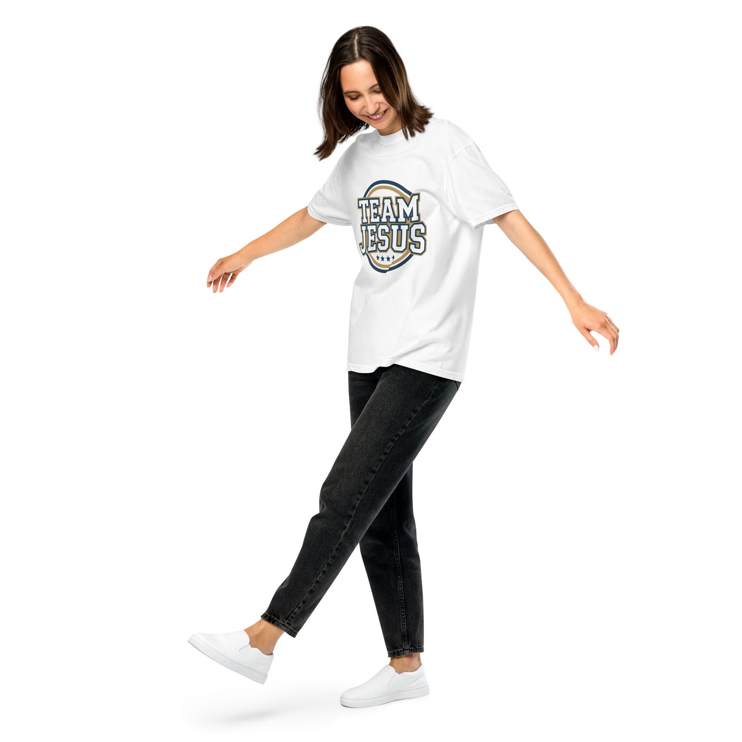 Bible verse shirt for women Team Jesus Christian apparel