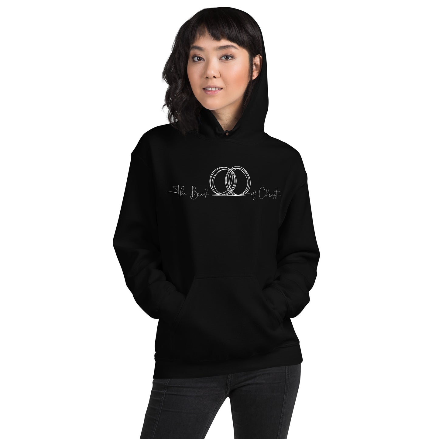 Christian unisex hoodie with soft cotton blend and front pouch pocket